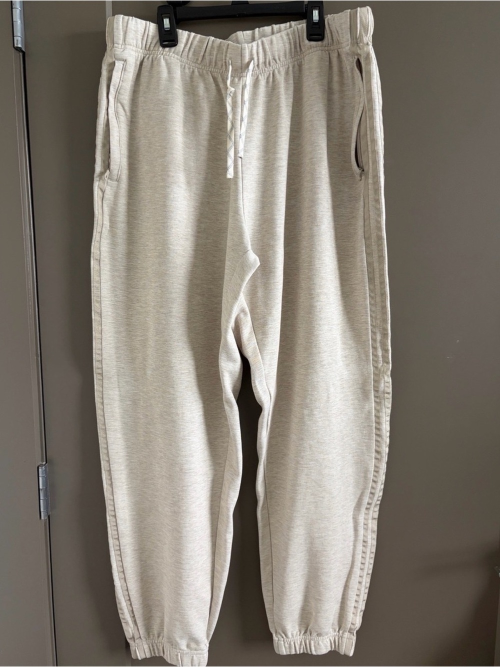 Adidas Adventure Melange Embroidered Logo Joggers